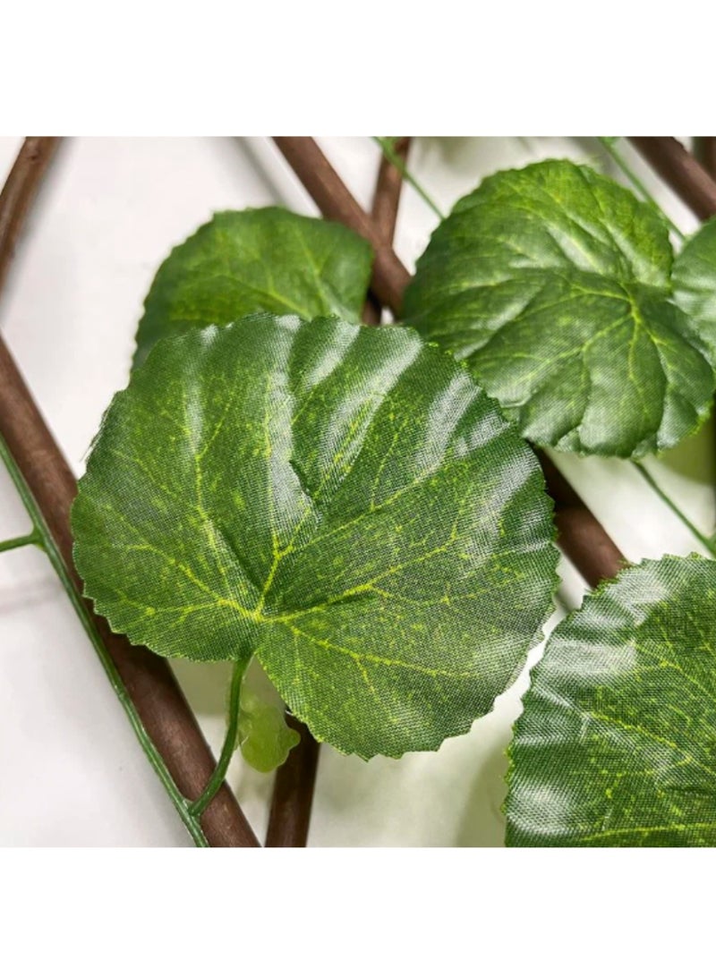 THE ARTFUL BLEND Artificial Green Leaves Vine – Realistic Fake Leaf Garland for Home & Wall Decoration – Hanging Greenery Plant for Indoor Décor, Balcony, Office & Events - Image 3